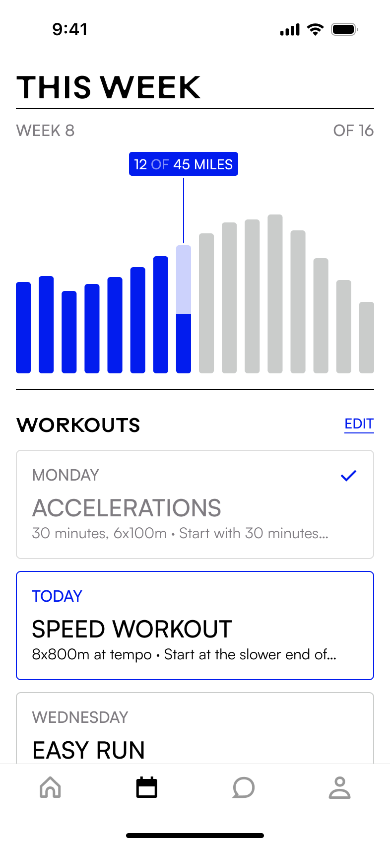 Track your week