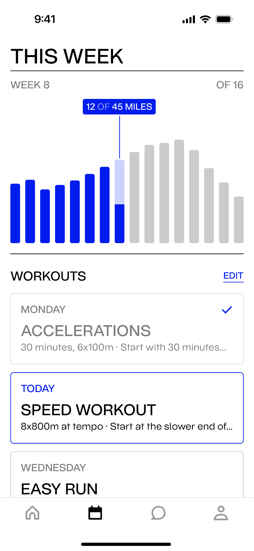 Track your week